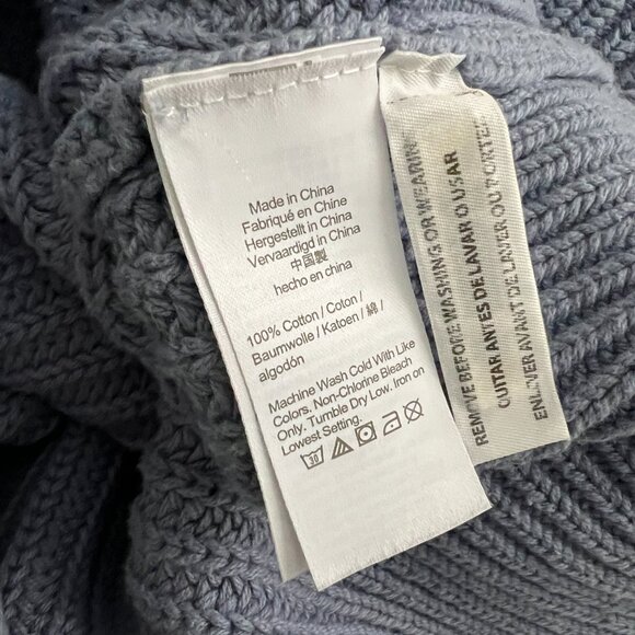 J. Crew Relaxed Rollneck Sweater Blue - EUC - Picture 10 of 12